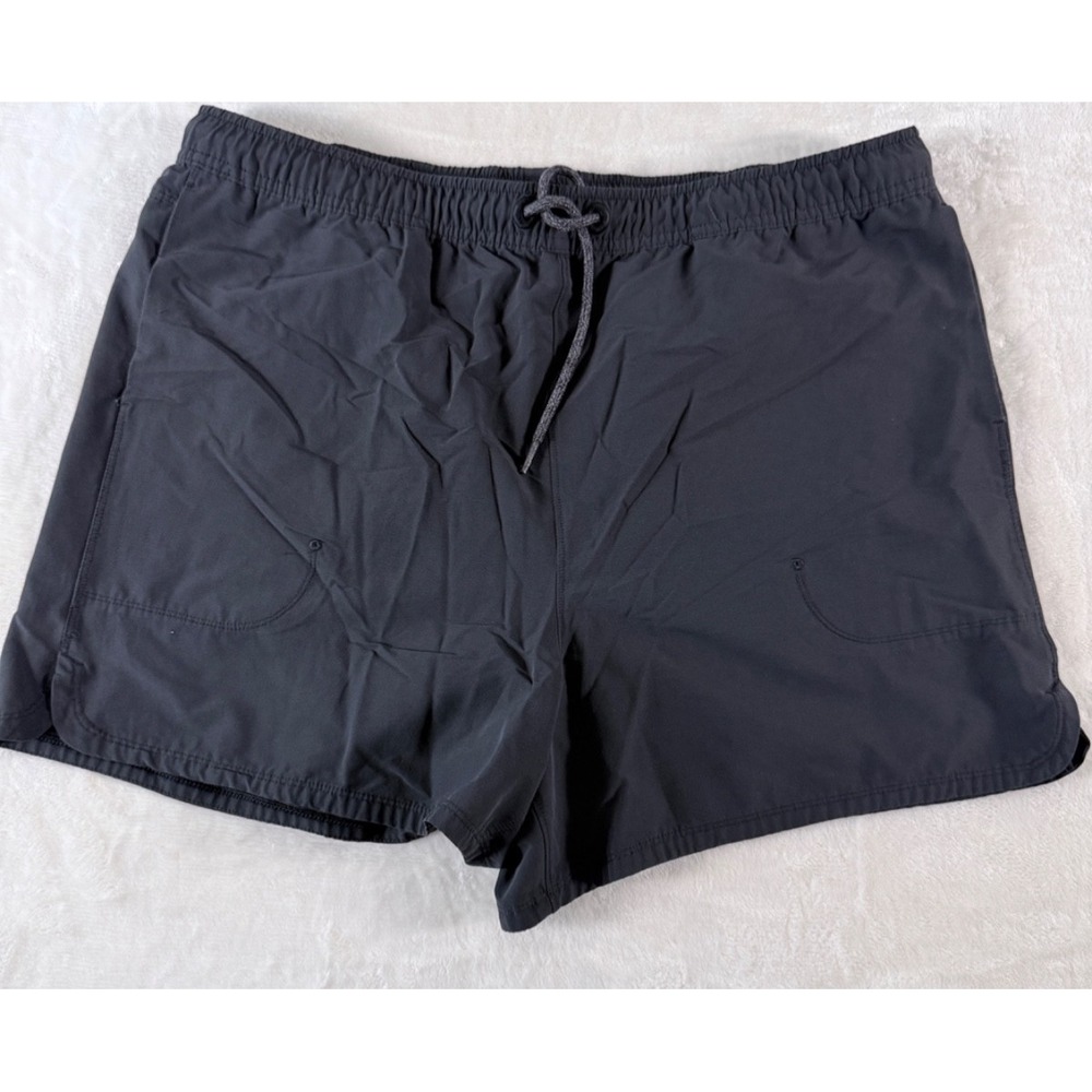 Allbirds Men's Black Elastic Waist Casual Shorts Size Large Lightweight